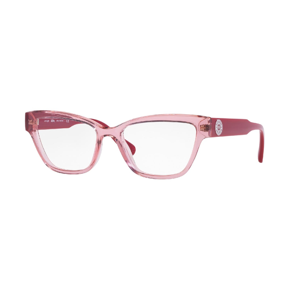 Armação de Óculos de Grau KP3160-K641-53 Kipling Retangular Rosa Injetado