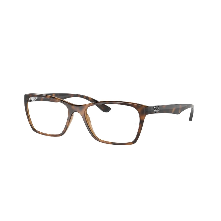 Armação de Óculos de Grau RX7033L-2301-52 Ray Ban Retangular Tartaruga Náilon