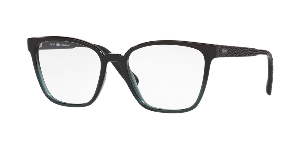 Armação de Óculos de Grau KP3156-K154-53 Kipling Retangular Verde Injetado