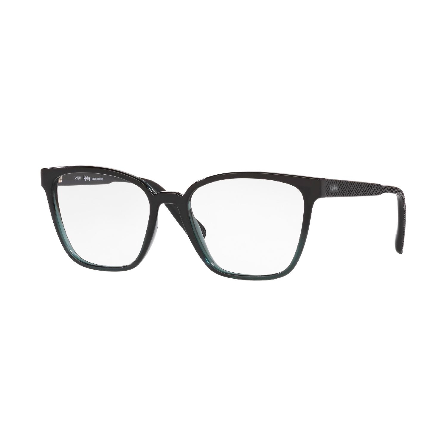 Armação de Óculos de Grau KP3156-K154-53 Kipling Retangular Verde Injetado