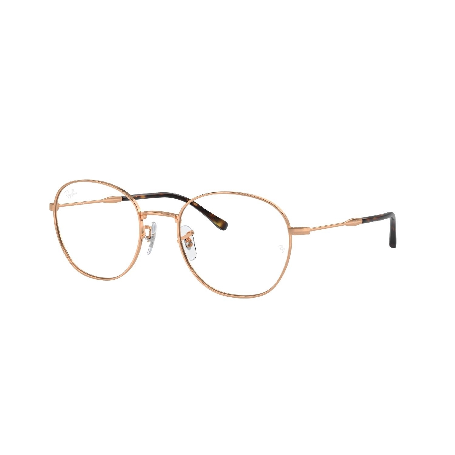 Armação de Óculos de Grau RX6509-3094-53 Ray Ban Phantos Ouro Metal