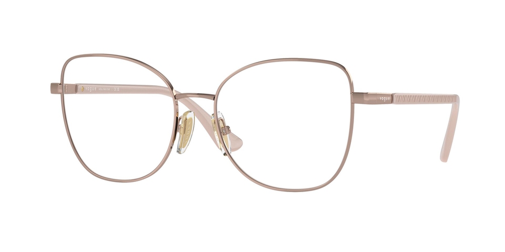 Armação de Óculos de Grau VO4287L-5152-54 Vogue Borboleta Rosa Metal