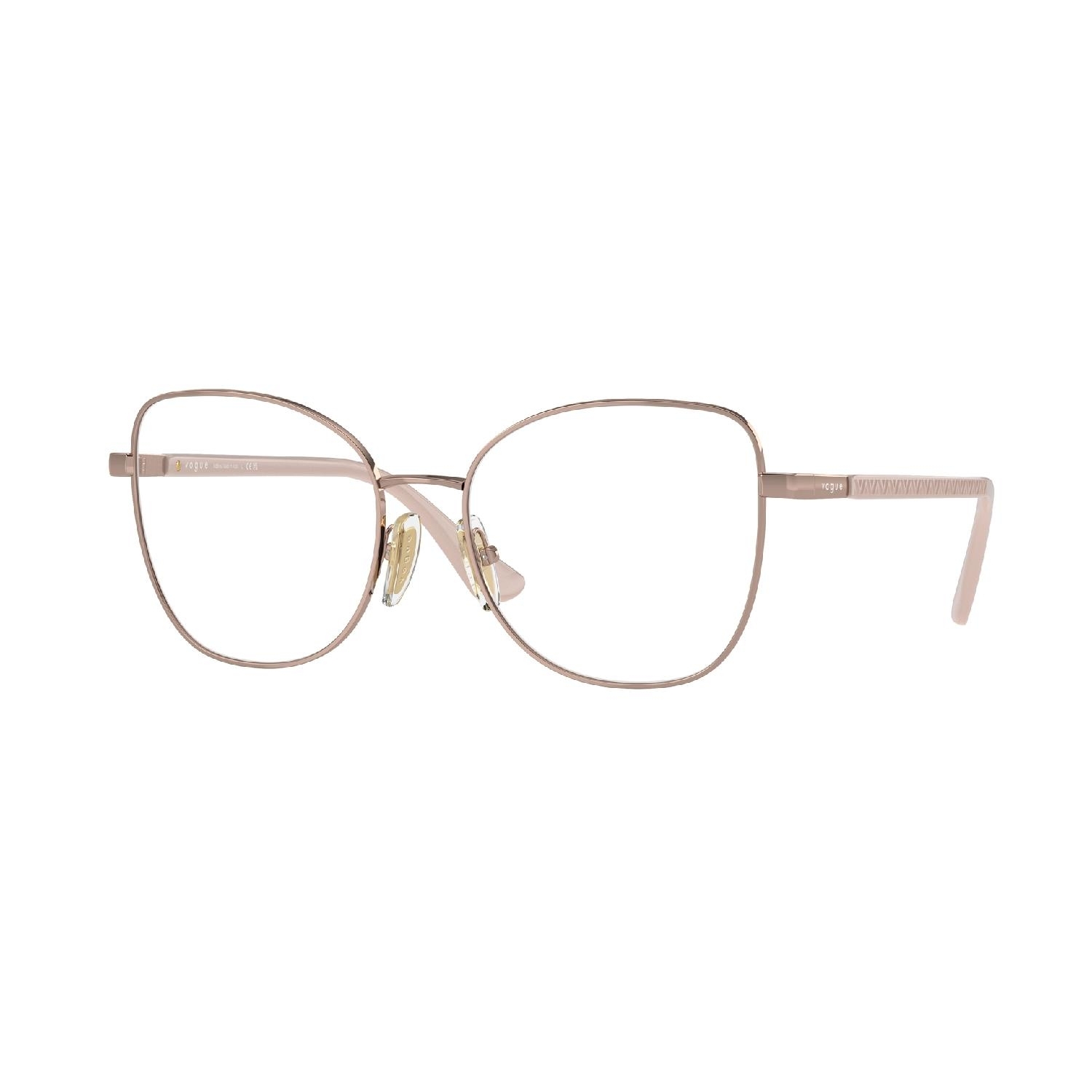 Armação de Óculos de Grau VO4287L-5152-54 Vogue Borboleta Rosa Metal