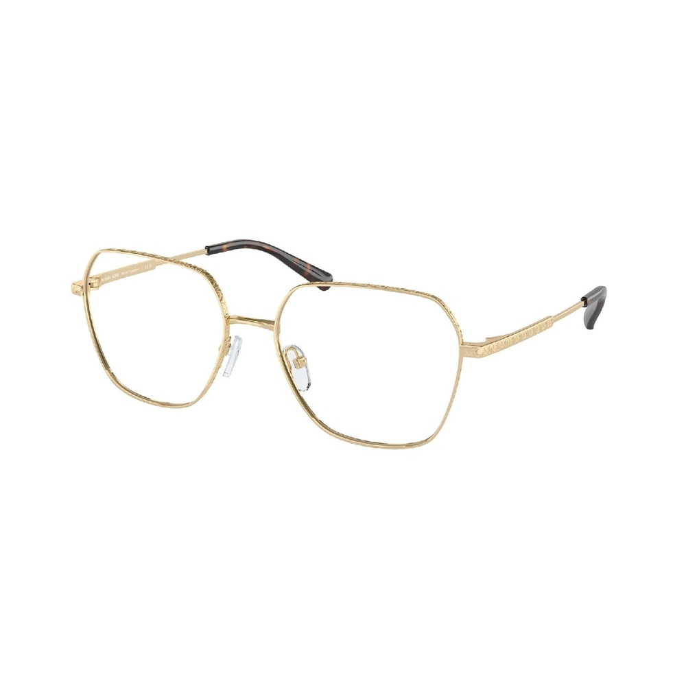 Armação de Óculos de Grau MK3071-1014-56 Michael Kors Quadrado Ouro Metal
