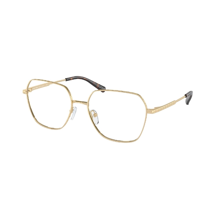 Armação de Óculos de Grau MK3071-1014-56 Michael Kors Quadrado Ouro Metal