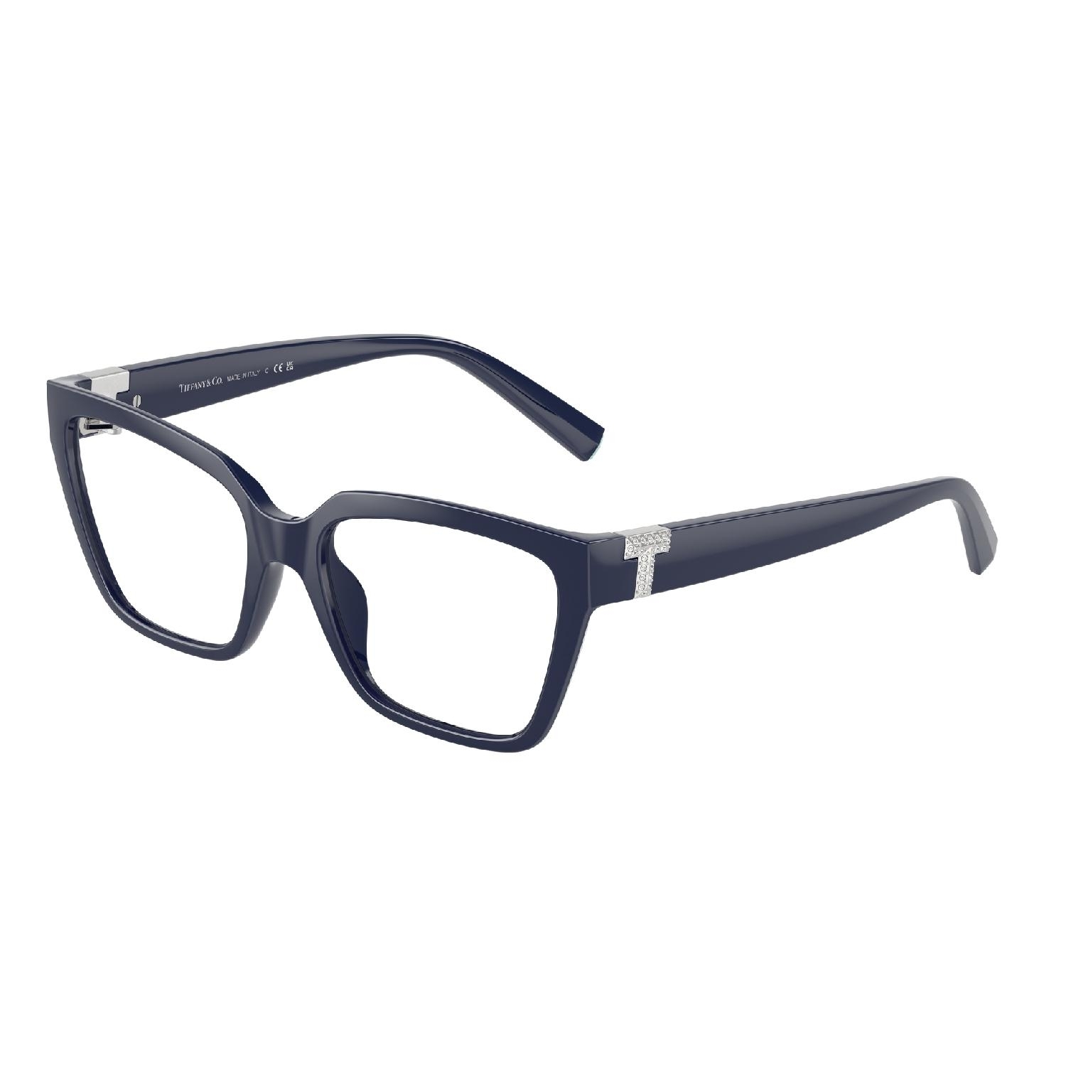 Armação de Óculos de Grau TF2257BU-8396-54 Tiffany & Co Quadrado Azul Injetado