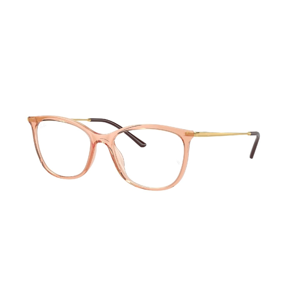 Armação de Óculos de Grau RX7220L-3168-54 Ray Ban Gatinho Marrom Injetado