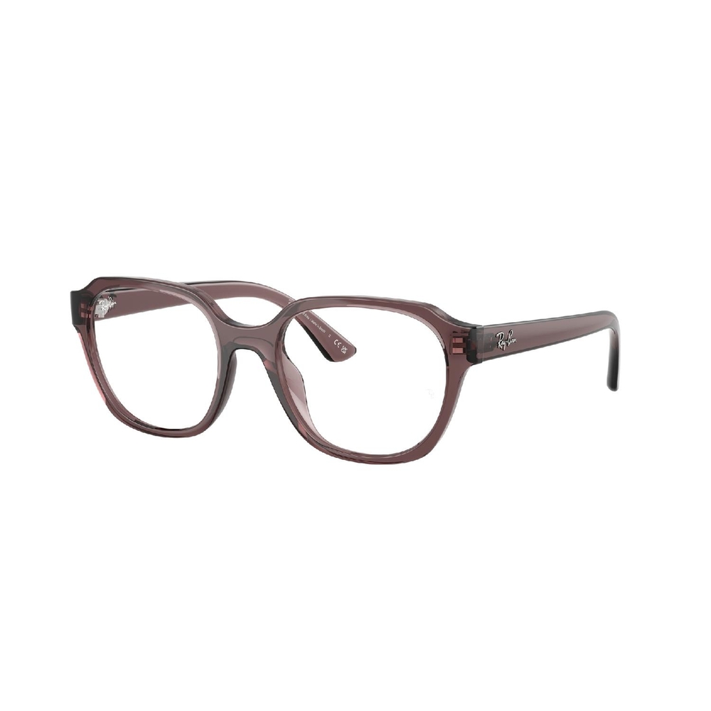 Armação de Óculos de Grau RX7251L-8408-52 Ray Ban Phantos Marrom Injetado