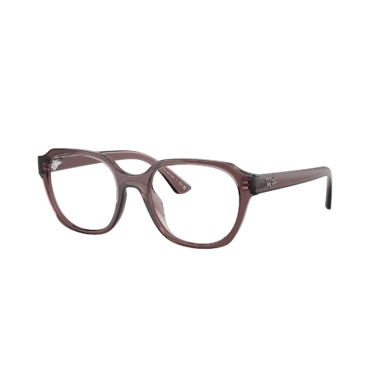 Armação de Óculos de Grau RX7251L-8408-52 Ray Ban Phantos Marrom Injetado