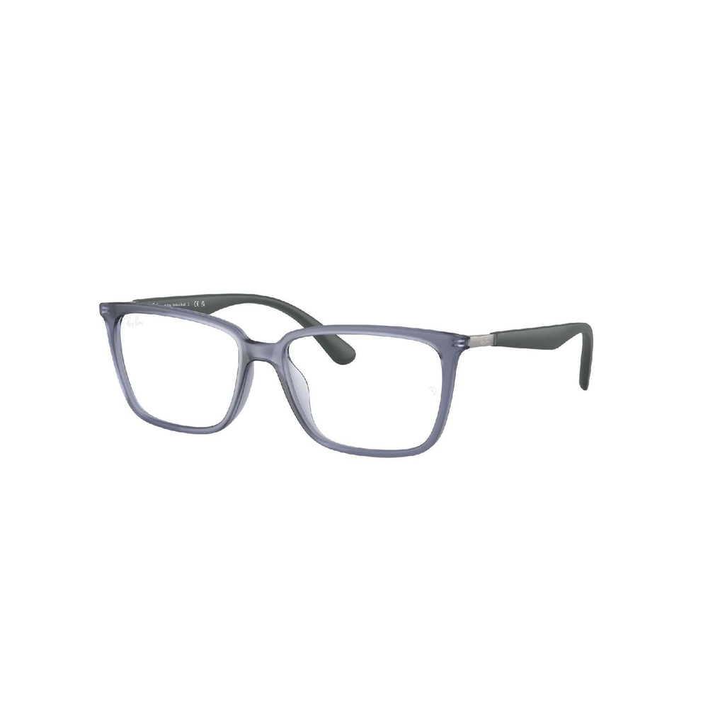Armação de Óculos de Grau RY1624L-8182-50 Ray Ban Jr Retangular Azul Injetado
