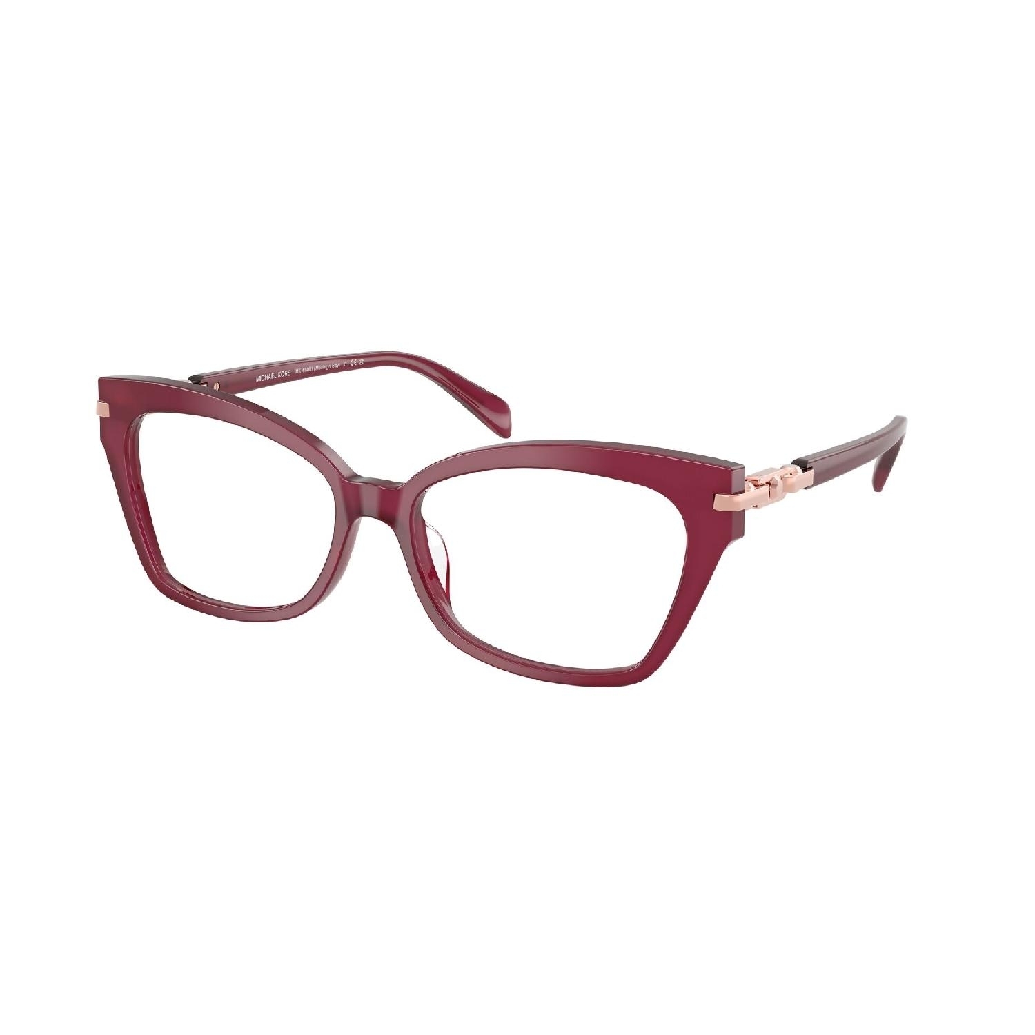 Armação de Óculos de Grau MK4146U-4018-56 Michael Kors Gatinho Vermelho Acetato
