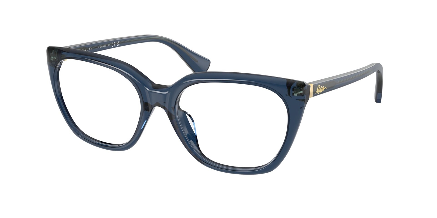 Armação de Óculos de Grau RA7180U-6119-55 Ralph Borboleta Azul Acetato