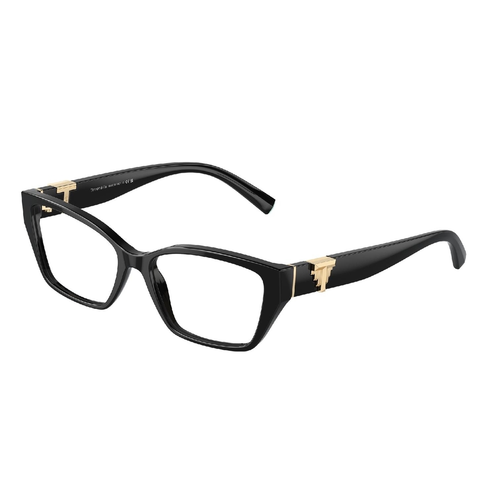 Armação de Óculos de Grau TF2247-8001-54 Tiffany & Co Retangular Preto Acetato