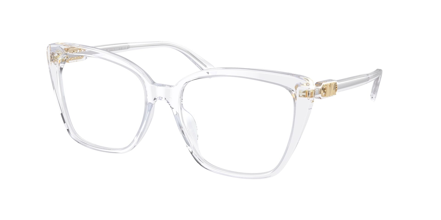 Armação de Óculos de Grau MK4110U-3957-55 Michael Kors Quadrado Transparente Acetato