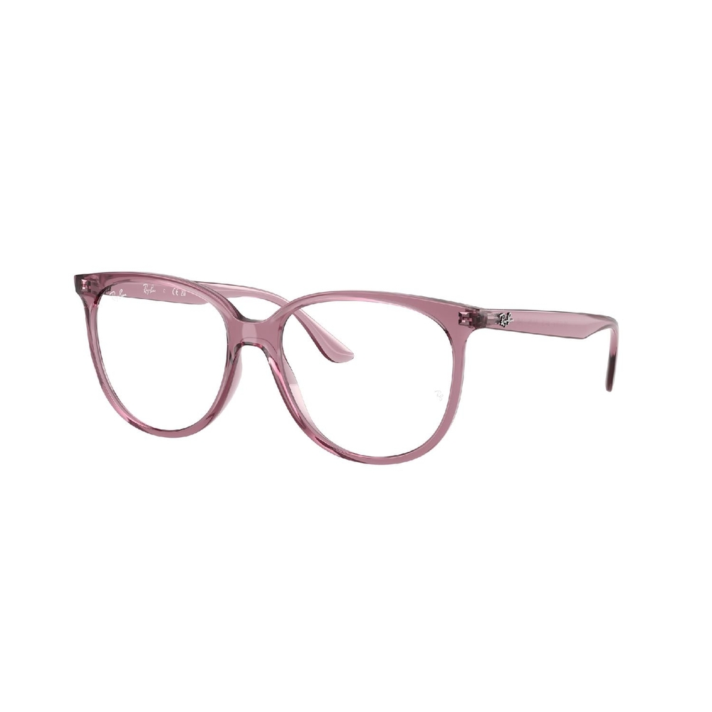 Armação de Óculos de Grau RX4378V-8413-54 Ray Ban Quadrado Violeta Injetado