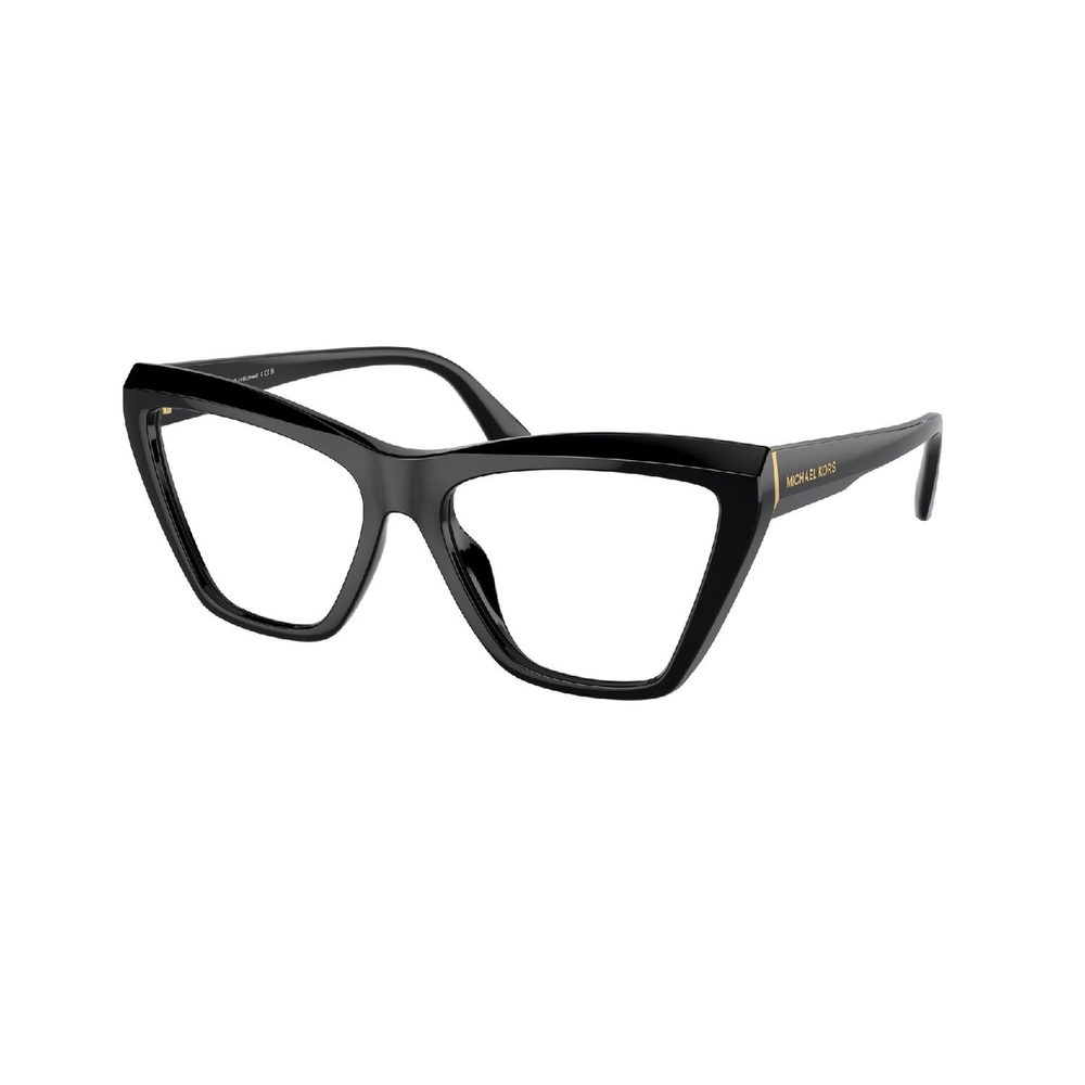Armação de Óculos de Grau MK4118U-3005-54 Michael Kors Gatinho Preto Injetado