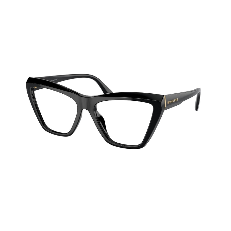 Armação de Óculos de Grau MK4118U-3005-54 Michael Kors Gatinho Preto Injetado