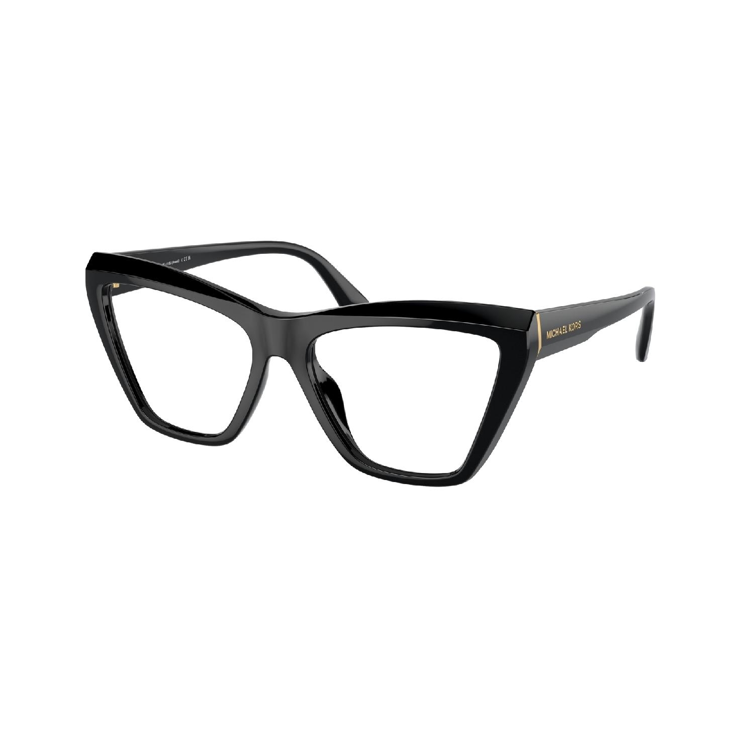 Armação de Óculos de Grau MK4118U-3005-54 Michael Kors Gatinho Preto Injetado
