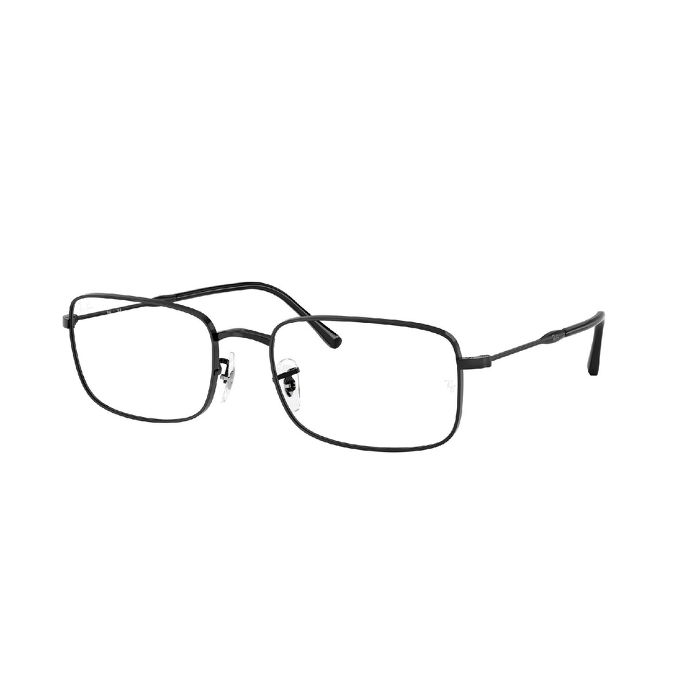 Armação de Óculos de Grau RX3746V-2509-56 Ray Ban Irregular Preto Metal