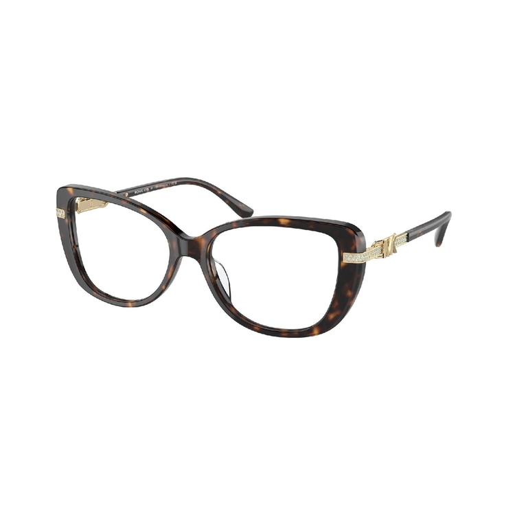 Armação de Óculos de Grau MK4125BU-3006-54 Michael Kors Gatinho Tartaruga Acetato