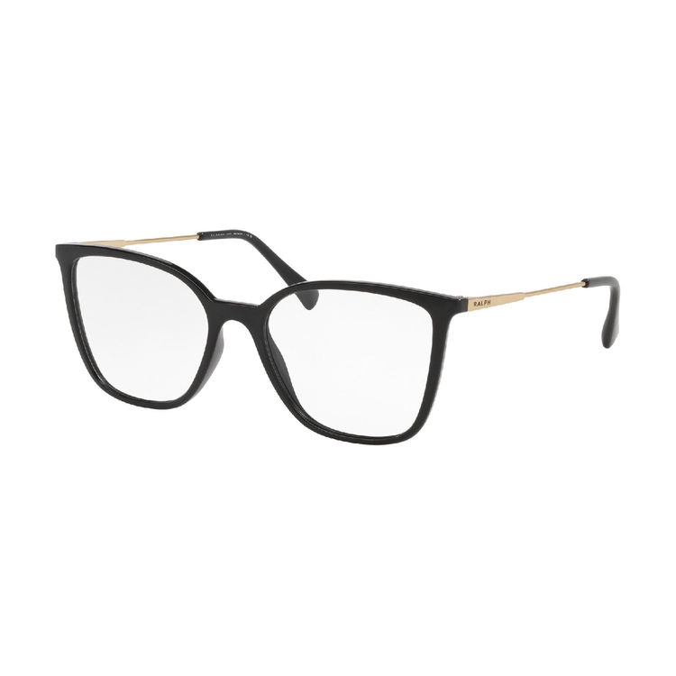 Armação de Óculos de Grau RA7168L-6166-53 Ralph Retangular Preto Náilon