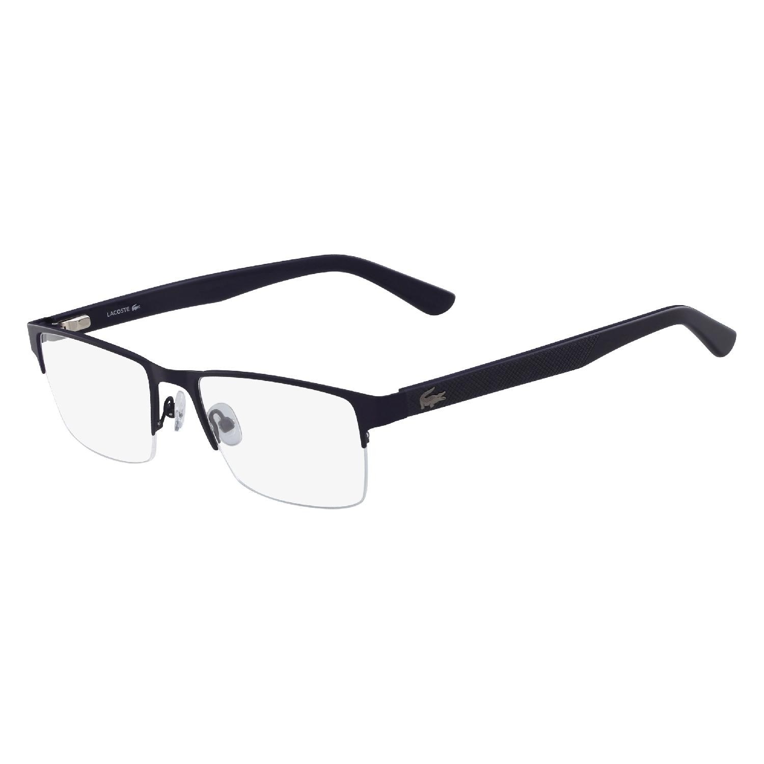 Armação de Óculos de Grau L2237-424-55 Lacoste Retangular Metal