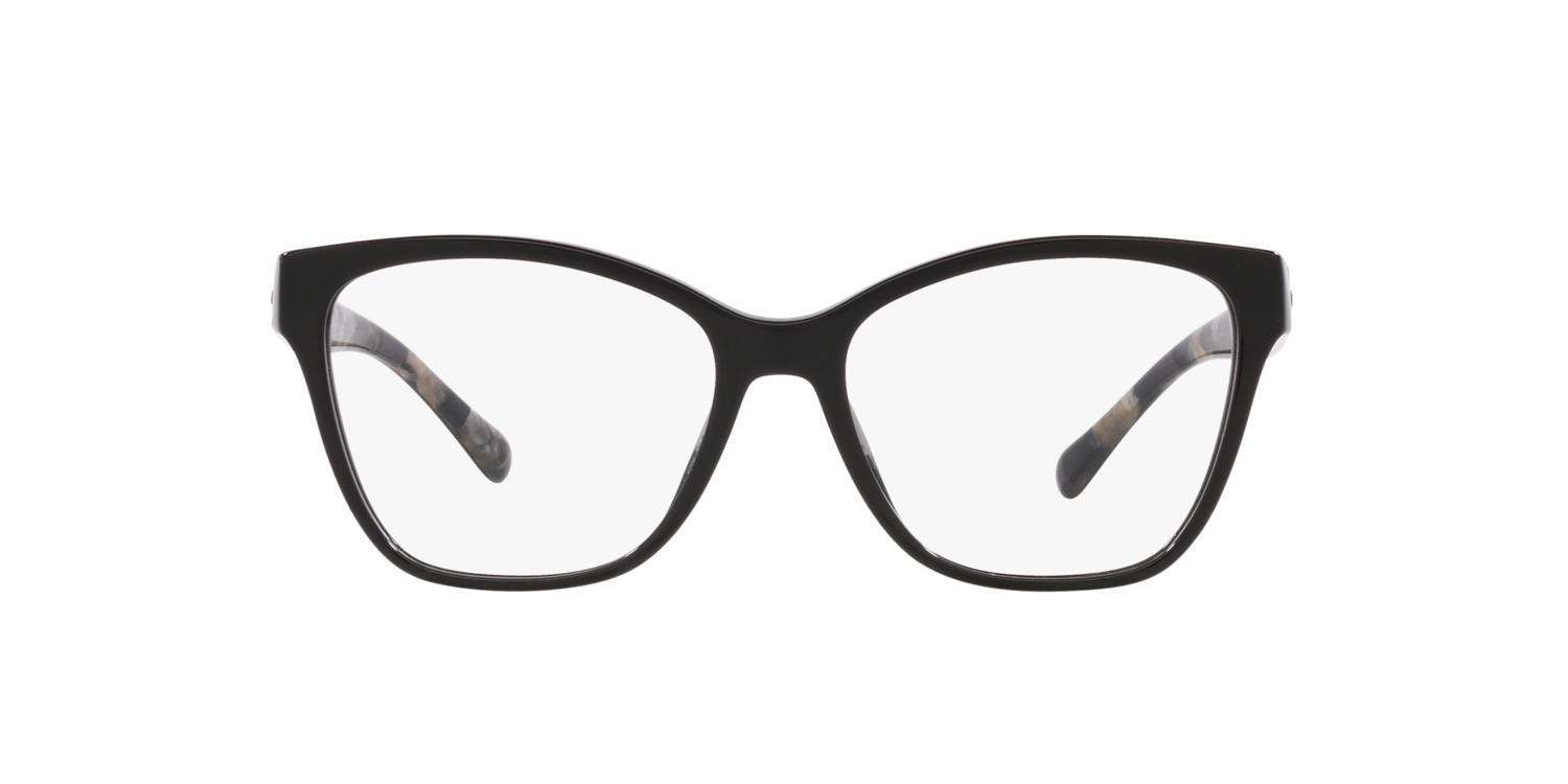 Armação de Óculos de Grau HC6207U-5002-54 Coach Quadrado Preto Acetato