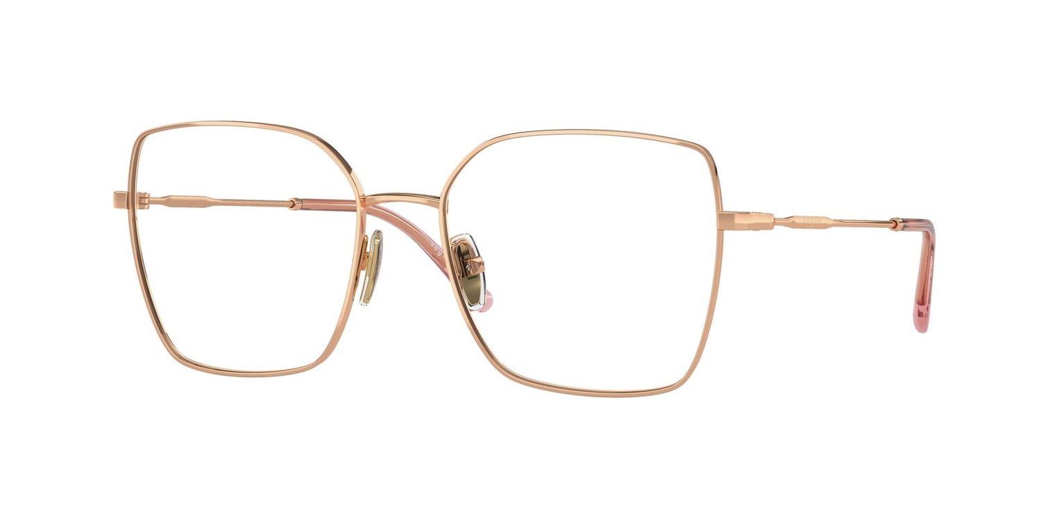 Armação de Óculos de Grau VO4274L-5152-55 Vogue Irregular Ouro Metal