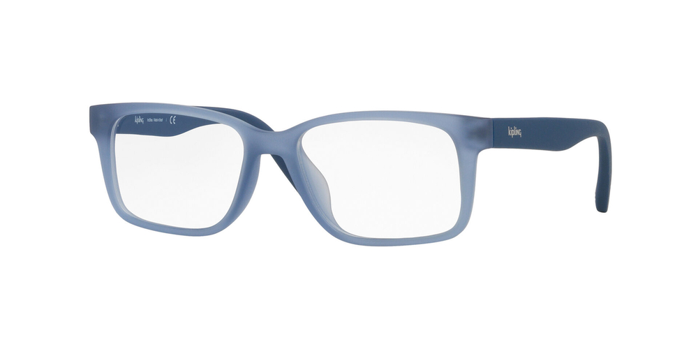 Armação de Óculos de Grau KP3174U-M711-49 Kipling Irregular Azul Injetado