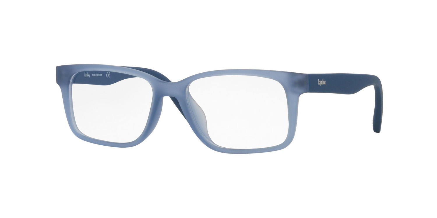 Armação de Óculos de Grau KP3174U-M711-49 Kipling Irregular Azul Injetado