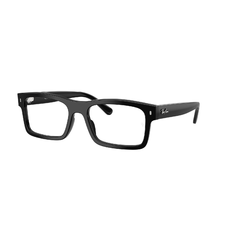 Armação de Óculos de Grau RX5435-2000-56 Ray Ban Retangular Preto Acetato
