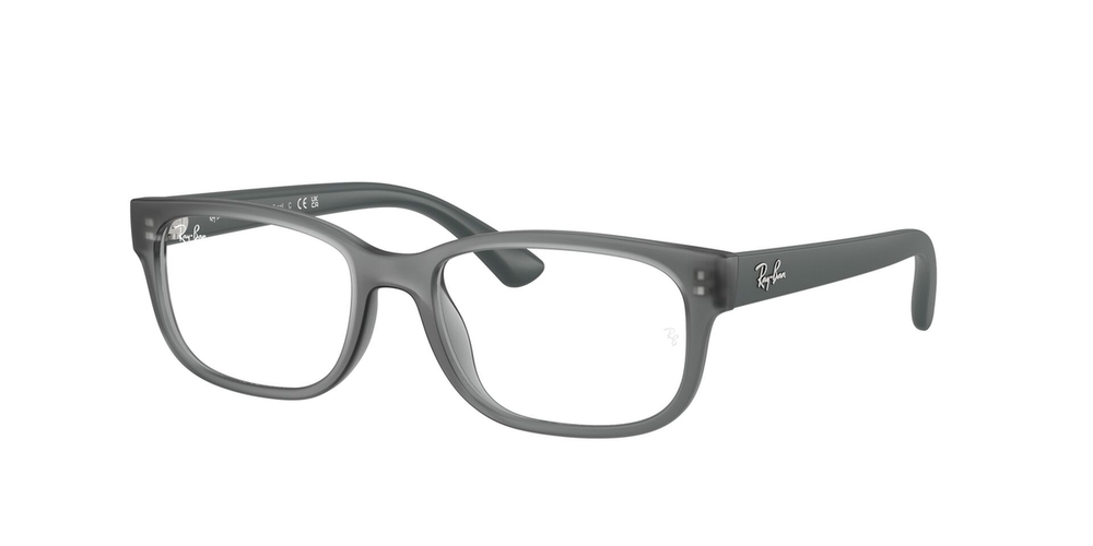Armação de Óculos de Grau RY1640L-3894-51 Ray Ban Jr Retangular Cinza Injetado