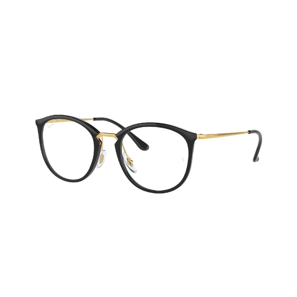 Armação de Óculos de Grau RX7140-2000-51 Ray Ban Phantos Preto Injetado