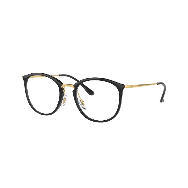 Armação de Óculos de Grau RX7140-2000-51 Ray Ban Phantos Preto Injetado