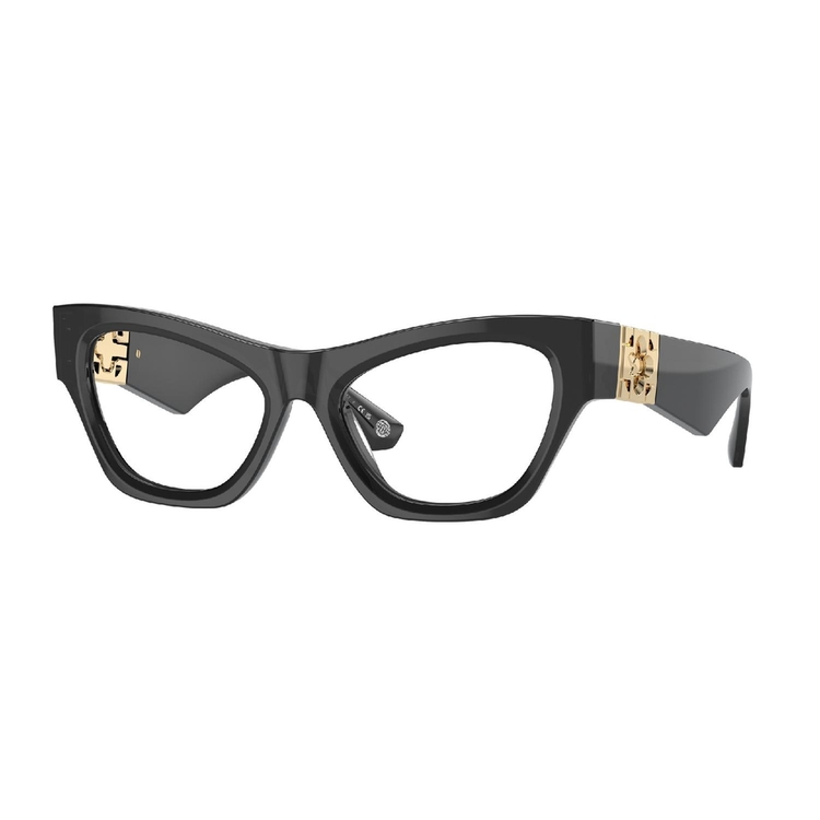 Armação de Óculos de Grau BE2405U-4112-53 Burberry Gatinho Cinza Acetato