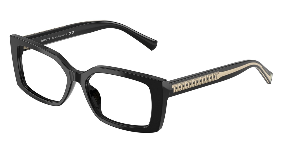 Armação de Óculos de Grau TF2269U-8001-54 Tiffany & Co Retangular Preto Acetato