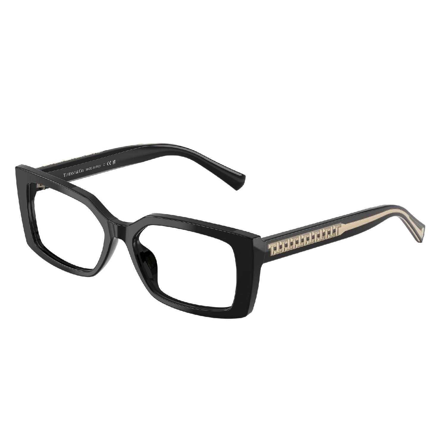 Armação de Óculos de Grau TF2269U-8001-54 Tiffany & Co Retangular Preto Acetato