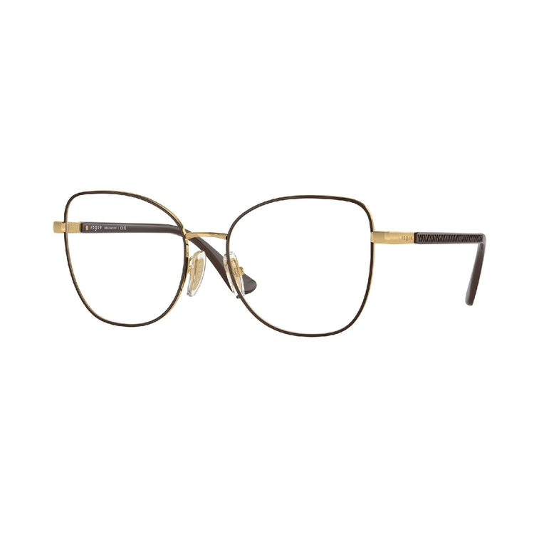 Armação de Óculos de Grau VO4287L-5181-54 Vogue Borboleta Ouro Metal