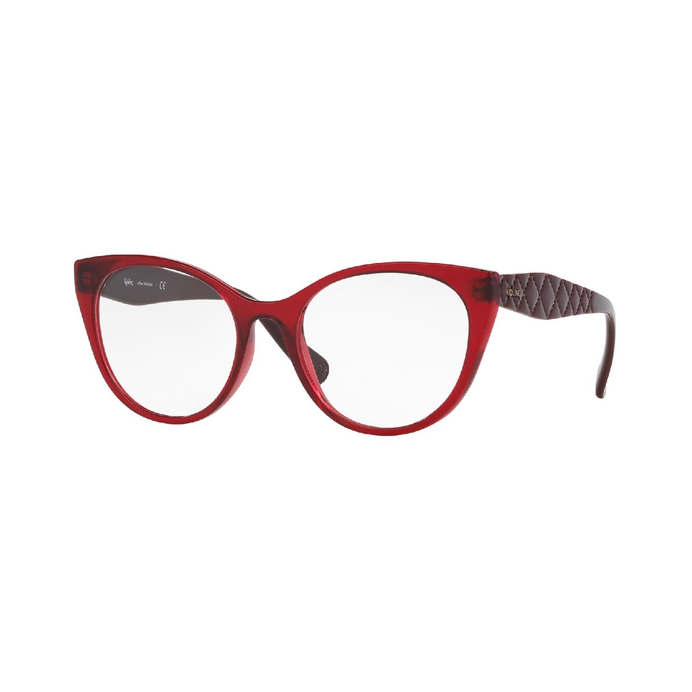 Armação de Óculos de Grau KP3176-M262-52 Kipling Gatinho Vermelho Náilon