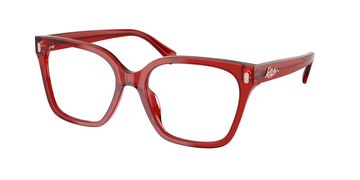 Armação de Óculos de Grau RA7158U-6210-55 Ralph Quadrado Violeta Acetato