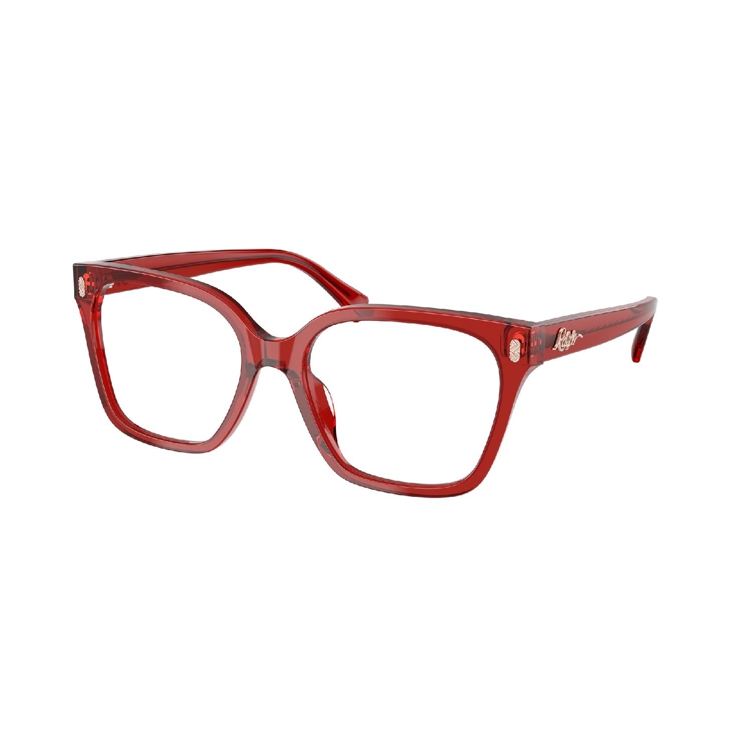 Armação de Óculos de Grau RA7158U-6210-55 Ralph Quadrado Violeta Acetato