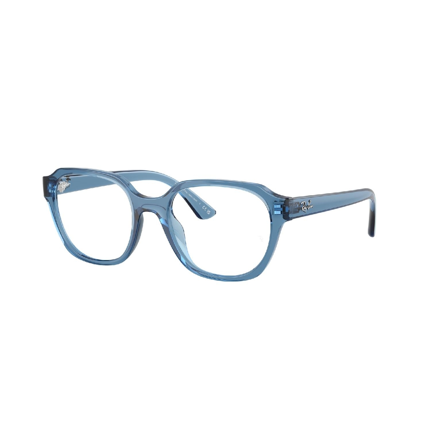 Armação de Óculos de Grau RX7251L-8406-52 Ray Ban Phantos Azul Injetado