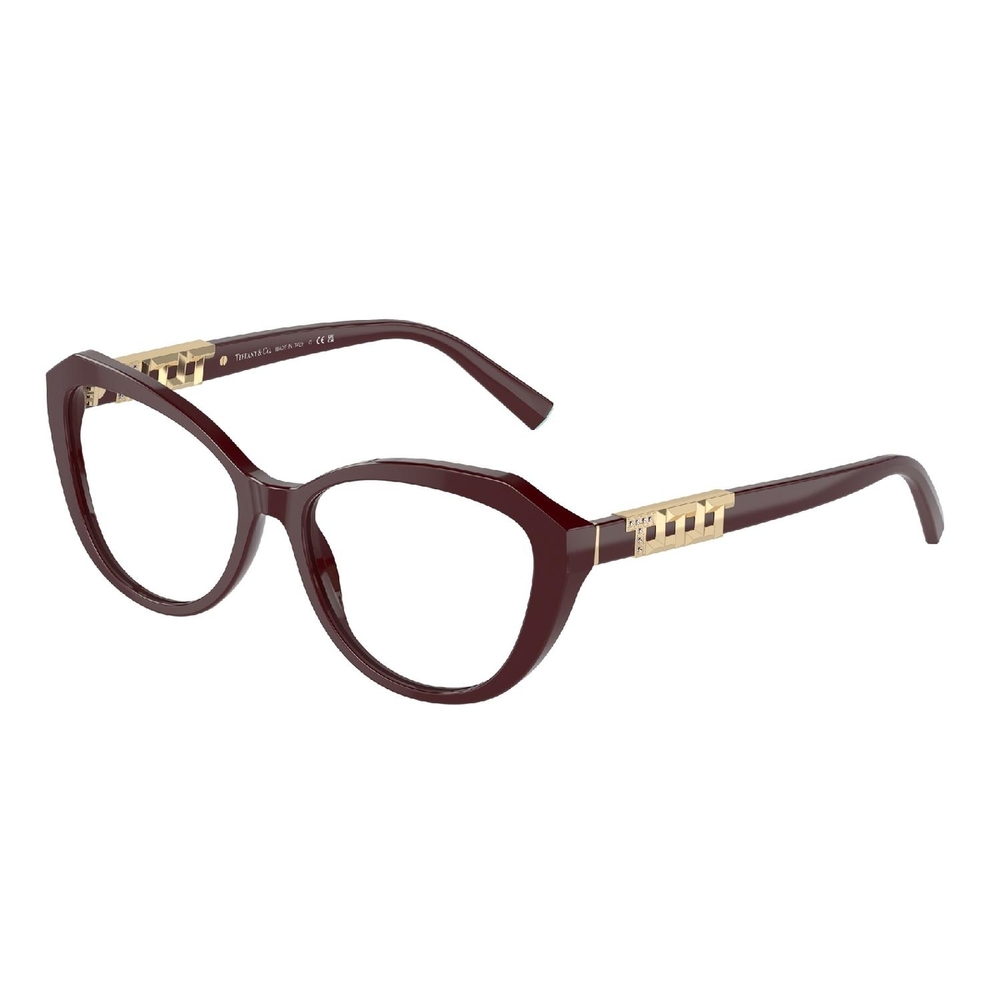 Armação de Óculos de Grau TF2241B-8389-54 Tiffany & Co Gatinho Violeta Acetato