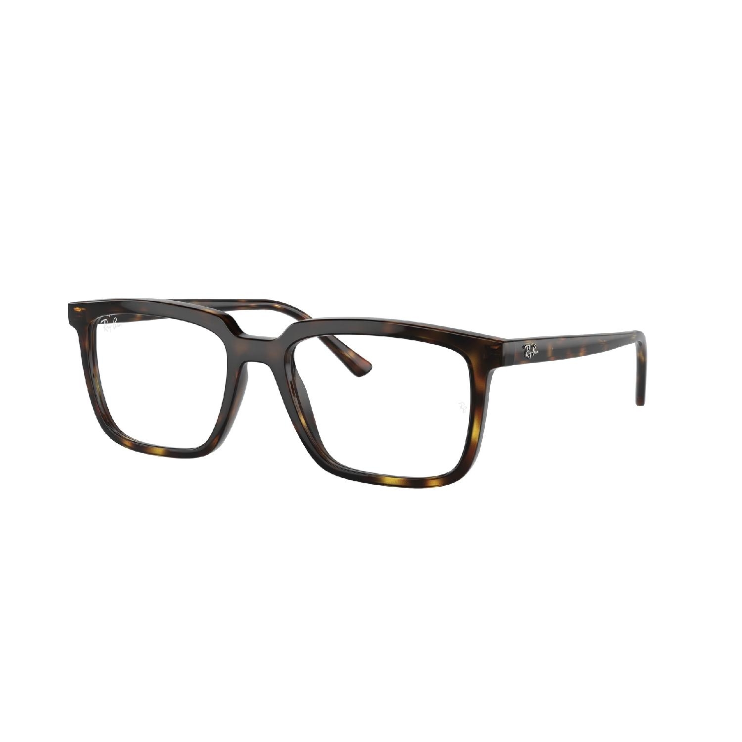 Armação de Óculos de Grau RX7239-2012-54 Ray Ban Retangular Tartaruga Propionato