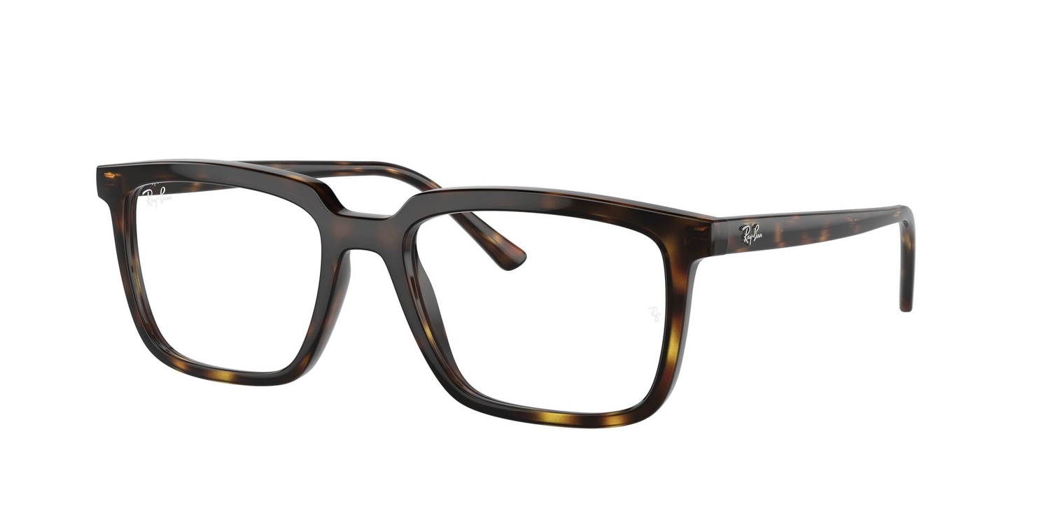 Armação de Óculos de Grau RX7239-2012-54 Ray Ban Retangular Tartaruga Propionato