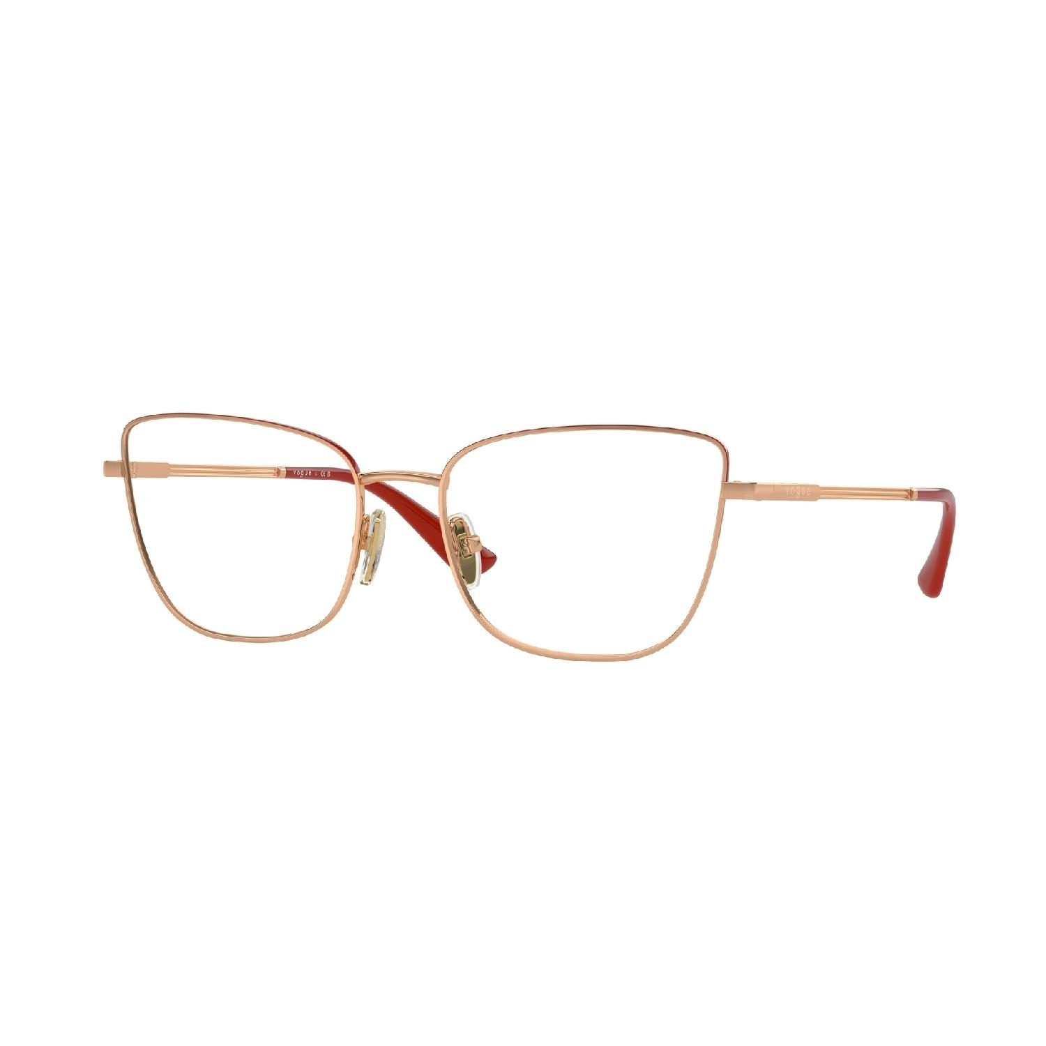 Armação de Óculos de Grau VO4307-5152-54 Vogue Borboleta Ouro Metal