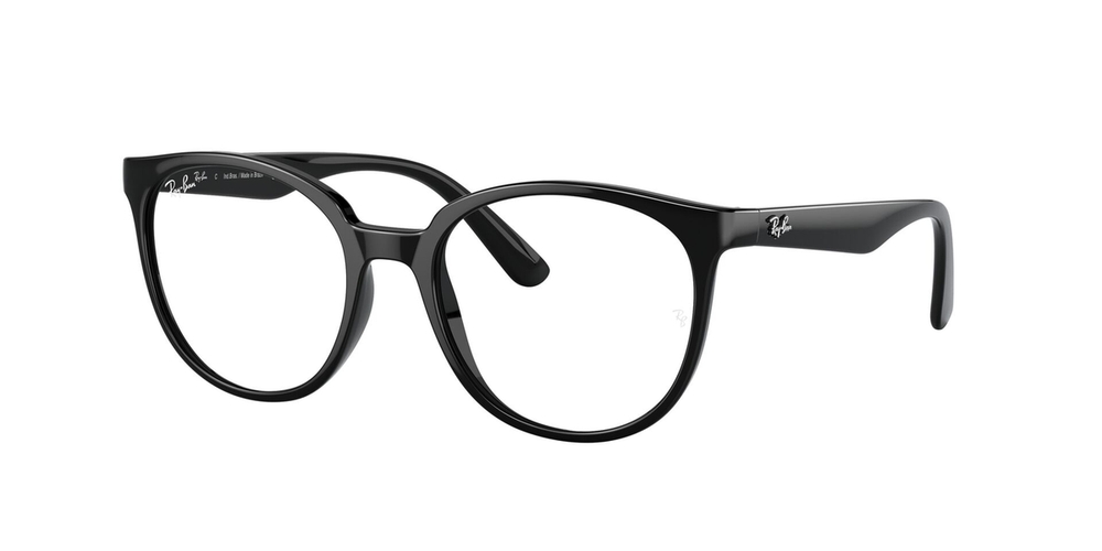 Armação de Óculos de Grau RX7206L-2000-52 Ray Ban Phantos Preto Injetado
