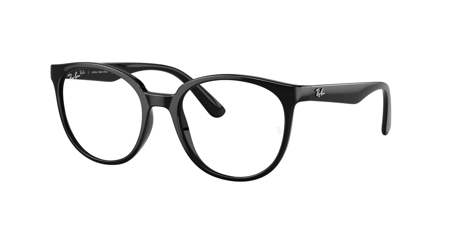 Armação de Óculos de Grau RX7206L-2000-52 Ray Ban Phantos Preto Injetado