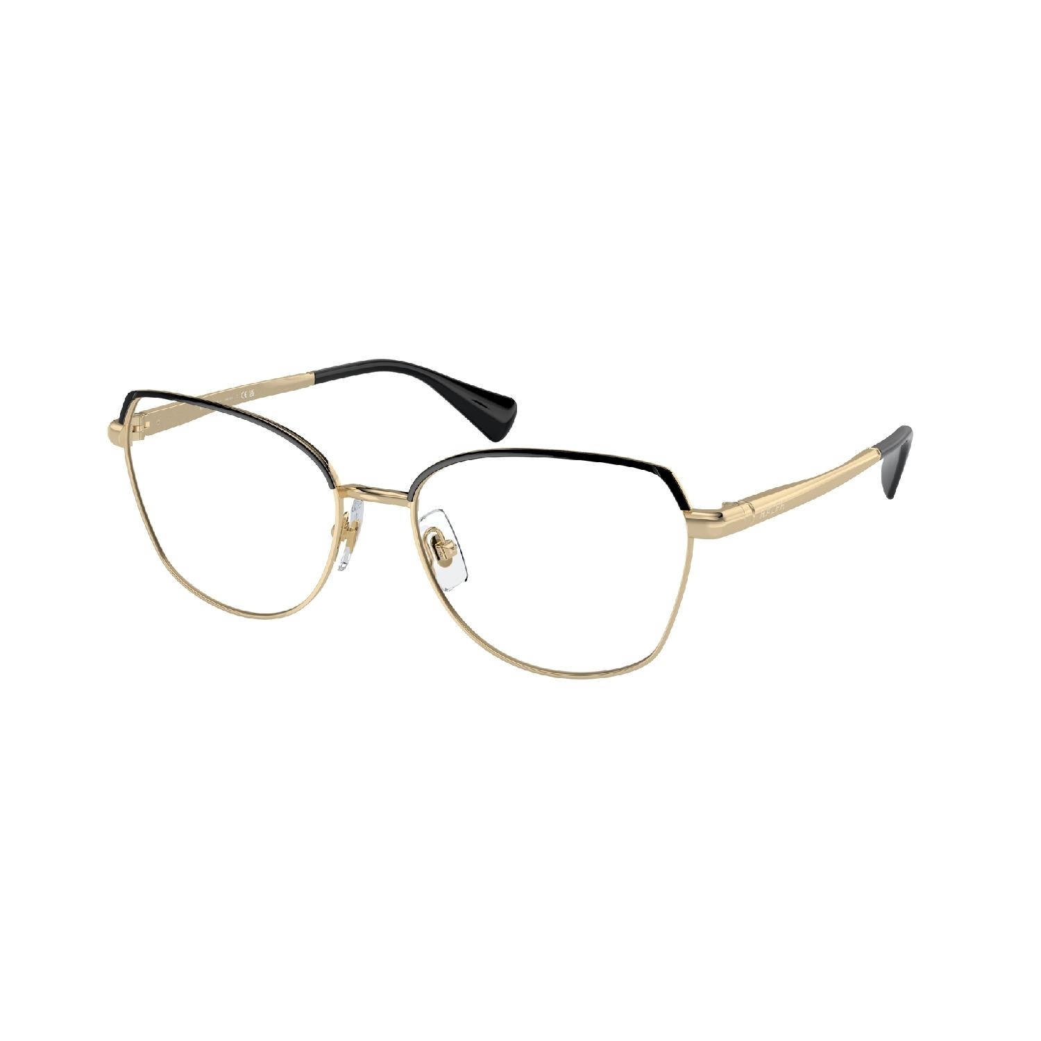 Armação de Óculos de Grau RA6058-9443-55 Ralph Irregular Ouro Metal