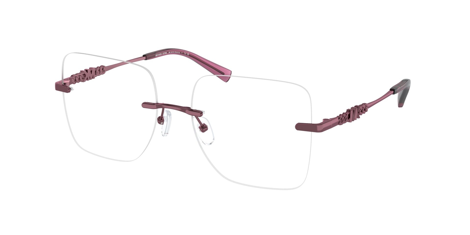 Armação de Óculos de Grau MK3078-1015-54 Michael Kors Quadrado Geral Metal